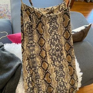 Snake Skin bodycon